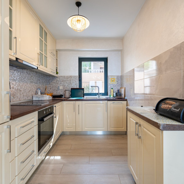 Kitchen, Villa Sonja, Villa Sonja by the sea with a pool and jacuzzi, Krašići, Montenegro Tivat, Montenegro